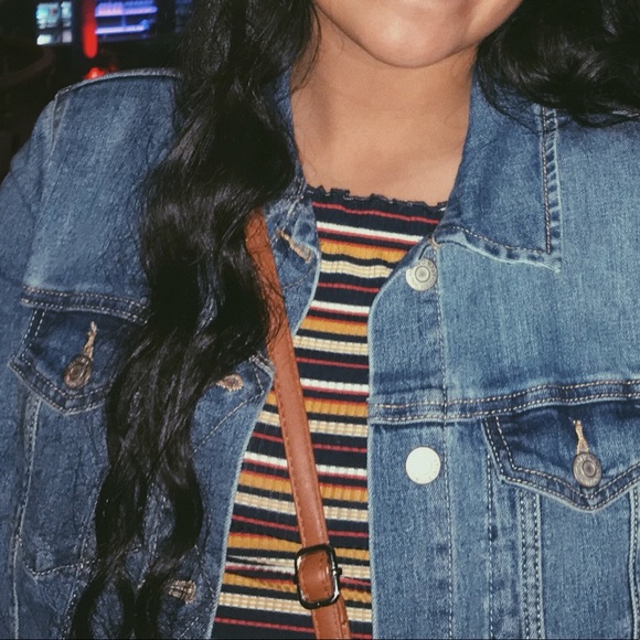 Striped Lettuce Crop Tee - Picture 7 of 7